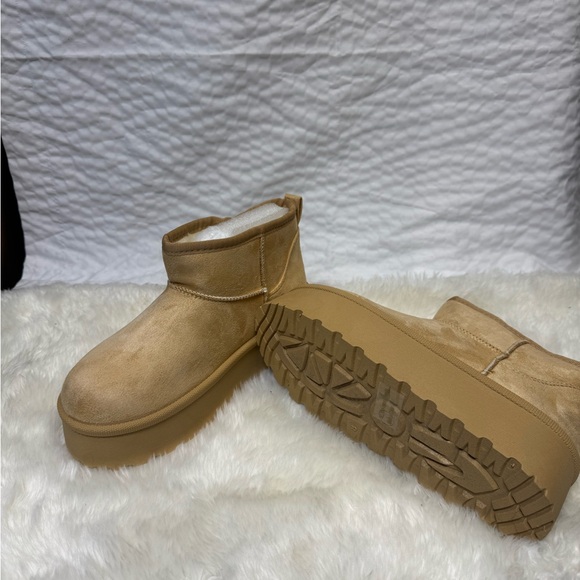 Glaze Tan Ankle Boots - Picture 2 of 5